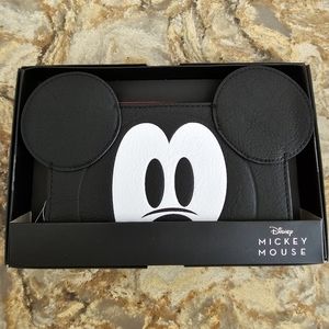 Disney Mickey Mouse Ears 90 Years True 3D Cell Phone Wristlet Wallet